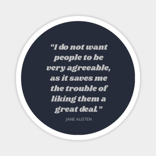 Jane Austen Truth Magnet